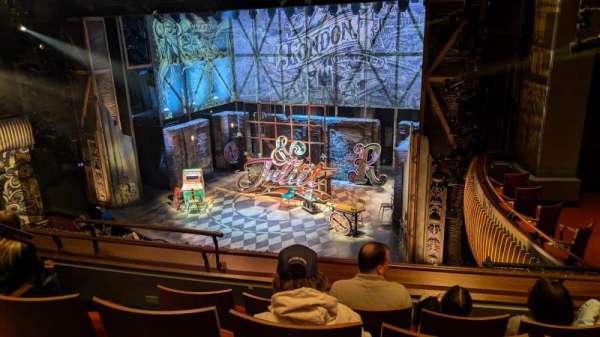 Stephen Sondheim Theatre, section: Mezzanine R, row: DD, seat: 12