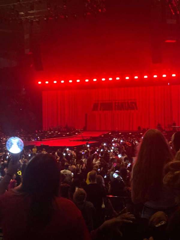 Bridgestone Arena, section: 103, row: HH, seat: 9