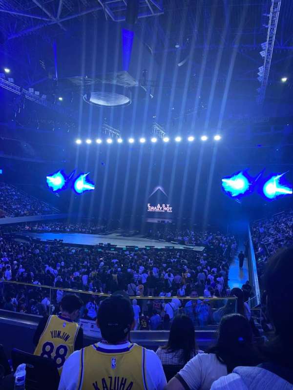 SM Mall of Asia Arena, section: 221, row: D, seat: 11