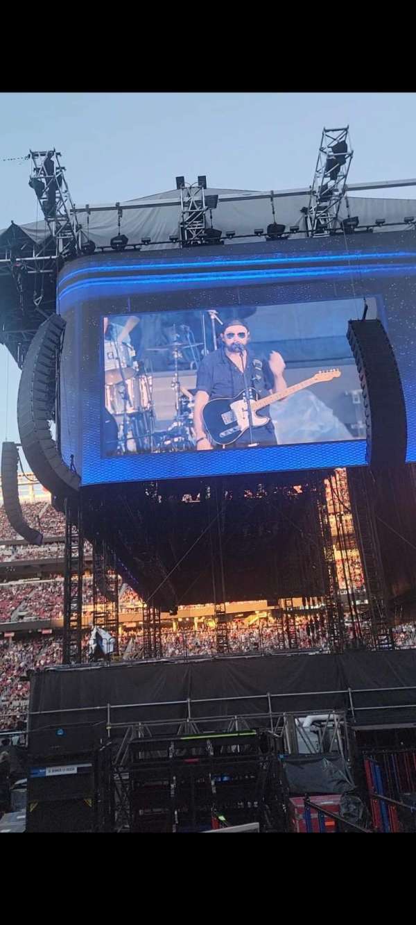 Levi's Stadium, section: 133, row: 3, seat: 20