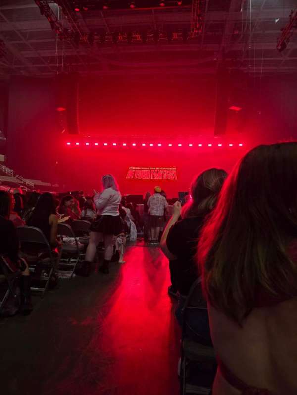 SAP Center, section: Floor 1, row: 31, seat: 1