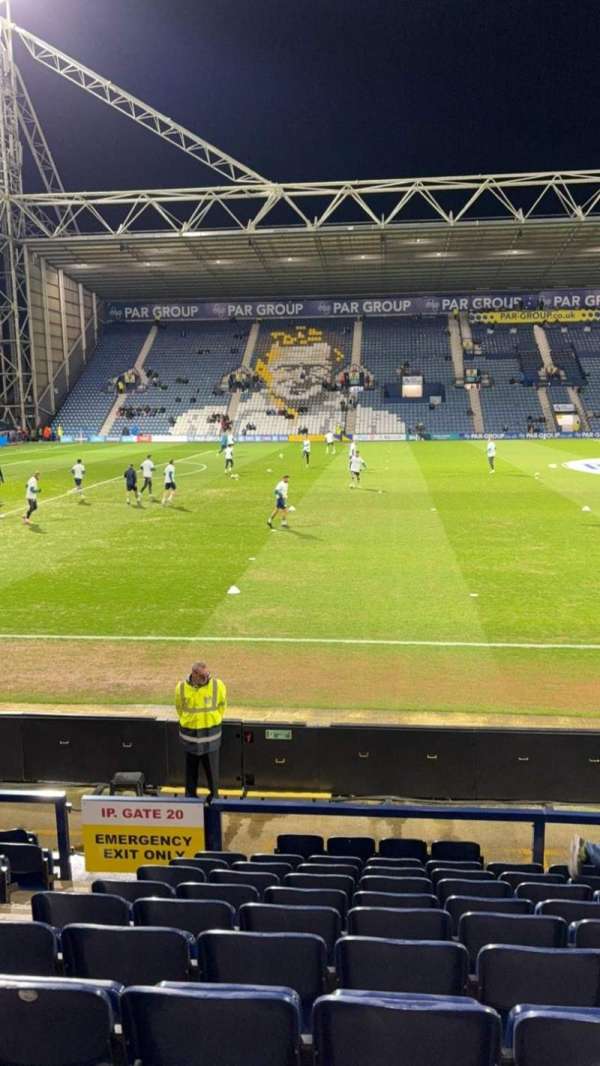 Deepdale, section: Invincibles D, row: 11, seat: 81
