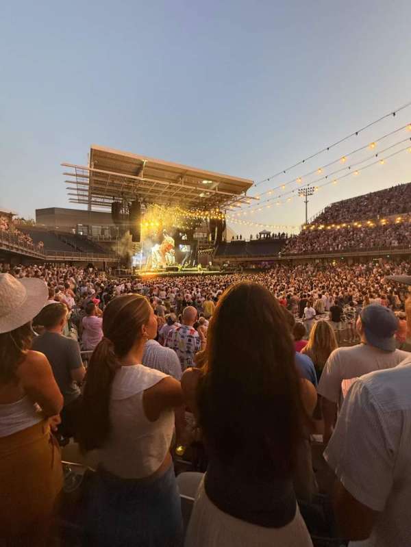 Credit One Stadium, section: 101, row: H, seat: 4