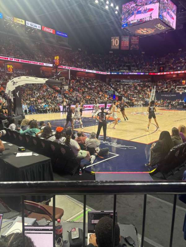 Mohegan Sun Arena, section: 27, row: A, seat: 2