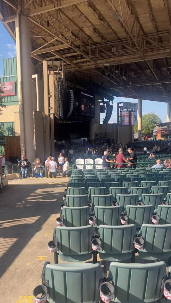 Ruoff Music Center, section: D, row: R, seat: 49