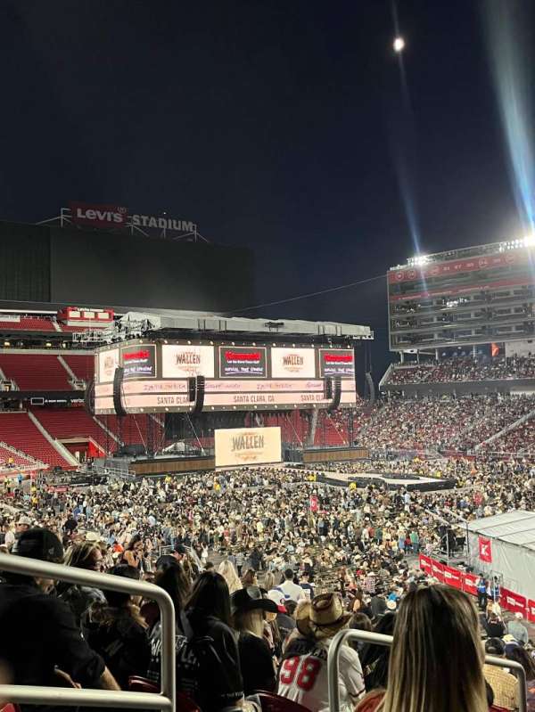 Levi's Stadium, section: 108, row: 30, seat: 24