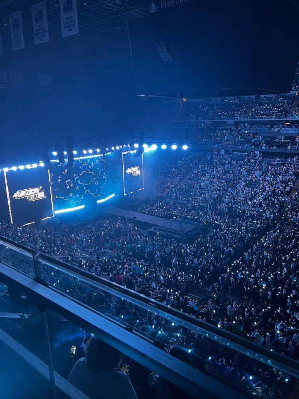 Prudential Center, section: 130, row: 1, seat: 2