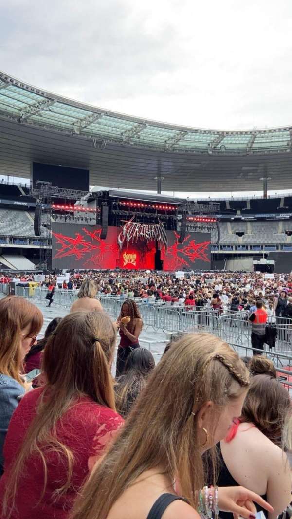 Stade de France, section: D4, row: 6, seat: 11