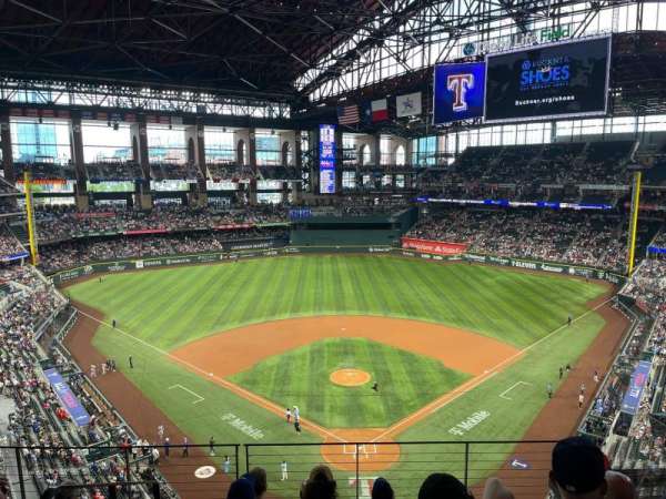 Globe Life Field, section: 217, row: 6, seat: 1