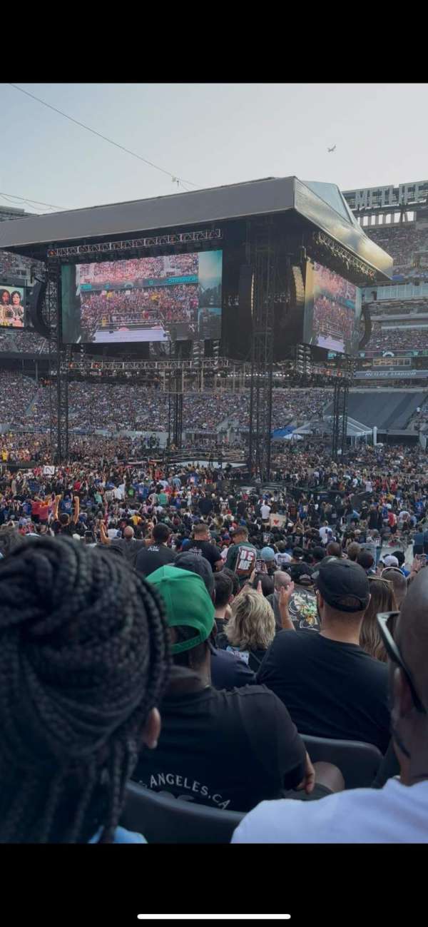 MetLife Stadium, section: 111a, row: 19, seat: 5