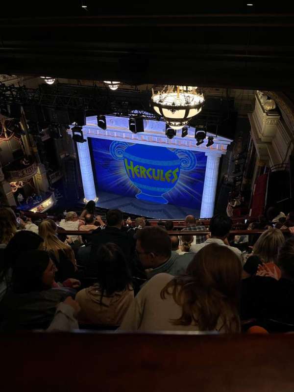 Theatre Royal Drury Lane, section: Balcony, row: K, seat: 12