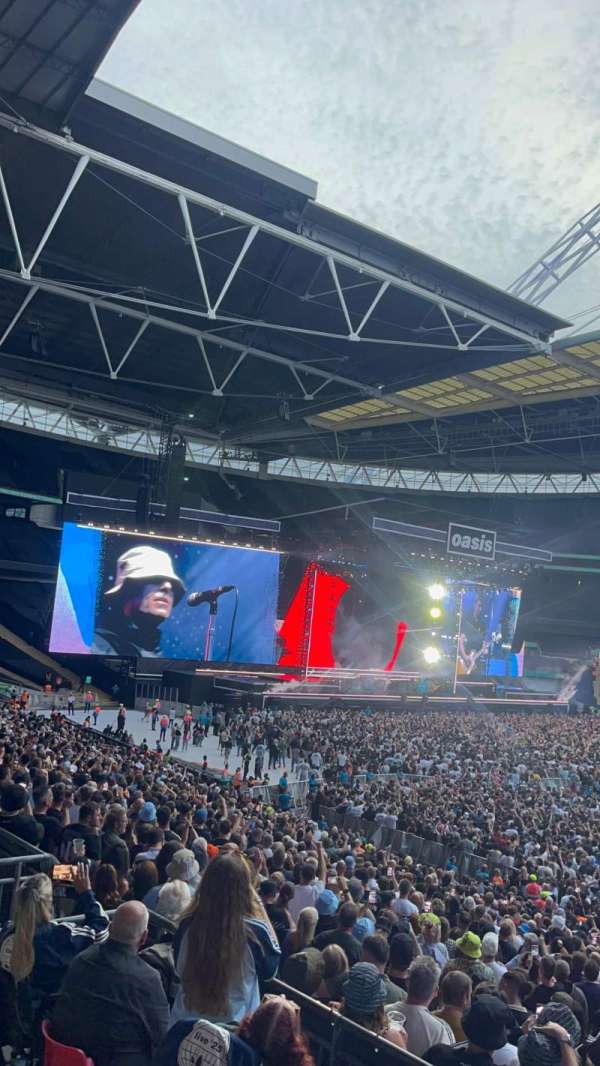 Wembley Stadium, section: 122, row: 32, seat: 132