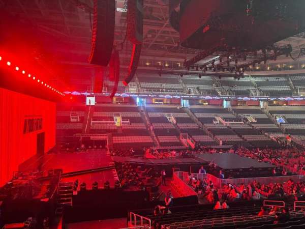 SAP Center, section: 116, row: 18, seat: 23