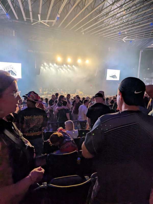 Merriweather Post Pavilion, section: 302, row: Ff, seat: 13