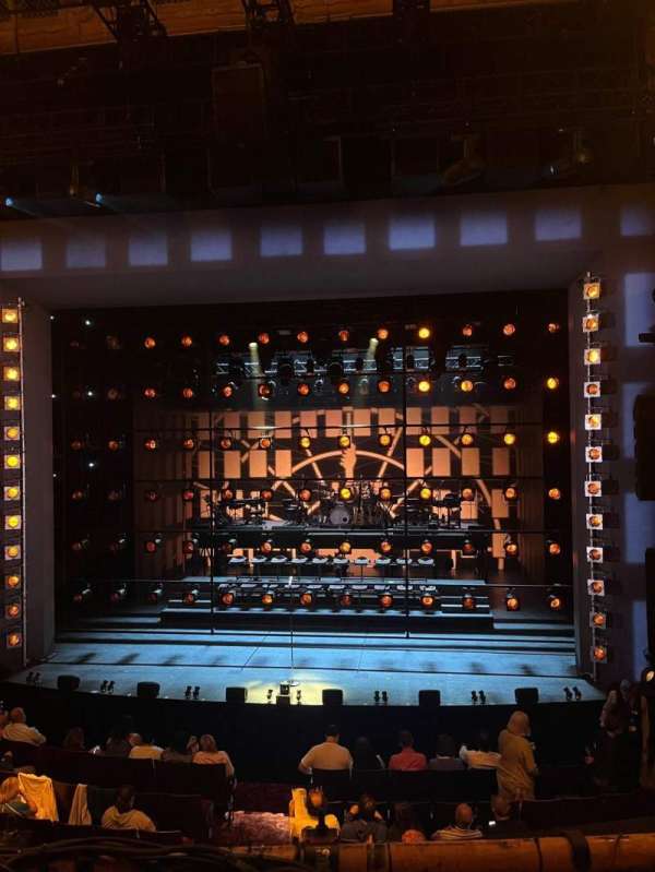 Shaftesbury Theatre, section: Royal Circle, row: A, seat: 20