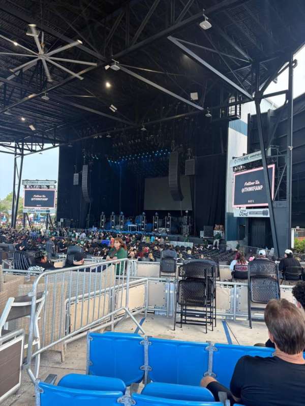 iThink Financial Amphitheatre, section: 4, row: H, seat: 13