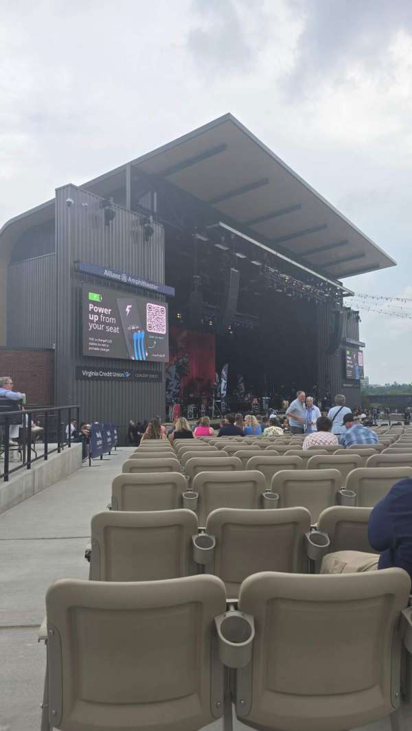 Allianz Amphitheater at Riverfront, section: 203, row: Z, seat: 22
