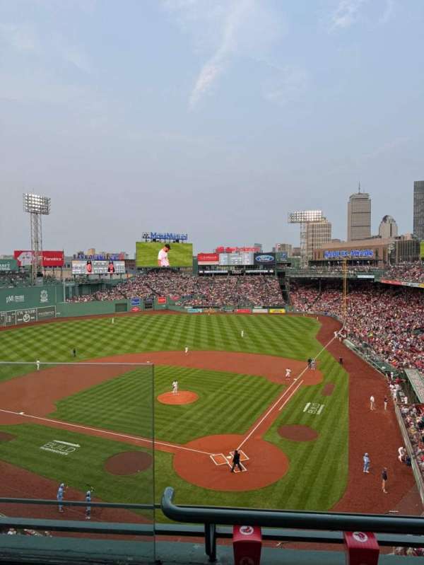 Fenway Park, section: Aura Pavilion Club 4, row: 2, seat: 15