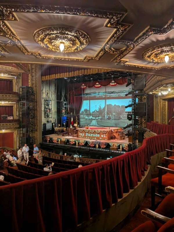 CIBC Theatre, section: Dress Circle R, row: B, seat: 8