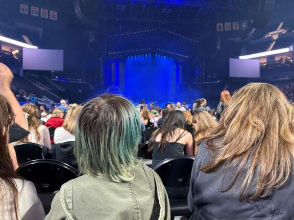 Chase Center, section: Floor 6, row: 4, seat: 5