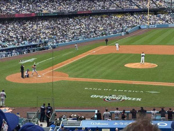 Dodger Stadium, section: 130LG, row: P, seat: 6