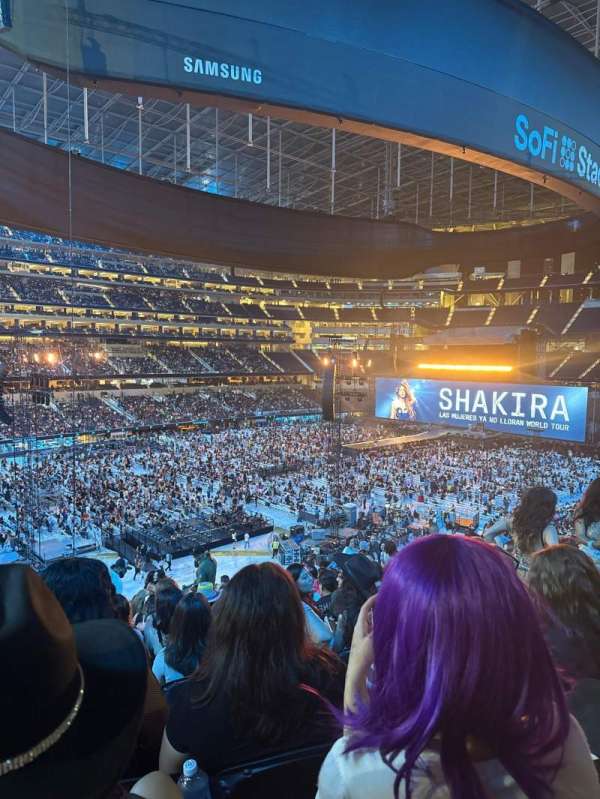 SoFi Stadium, section: 240, row: 16, seat: 12