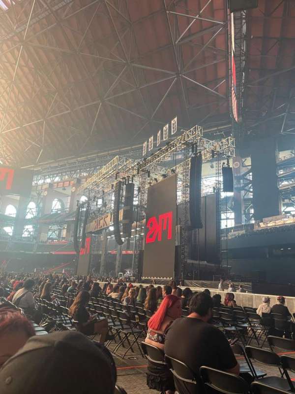 Globe Life Field, section: Floor H, row: 10, seat: 8