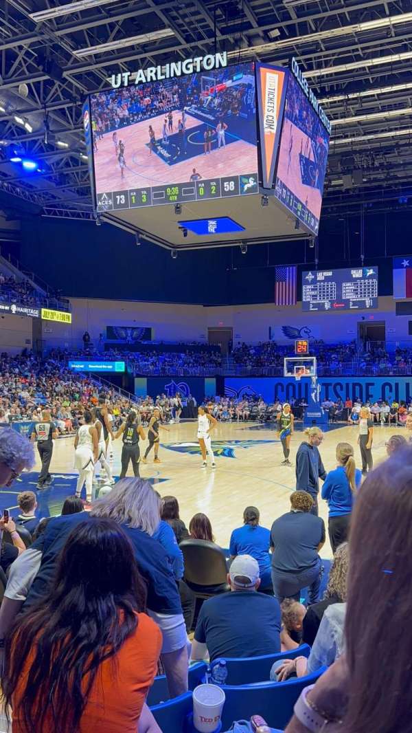 College Park Center, section: 104, row: G, seat: 16