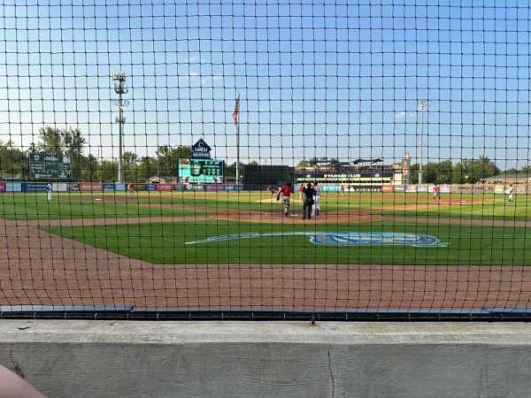 LMCU Ballpark, section: 117, row: 2, seat: 12