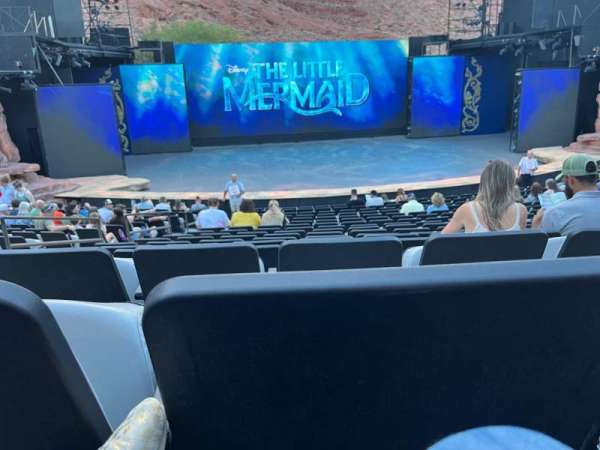 Tuacahn Amphitheater, row: P, seat: 105
