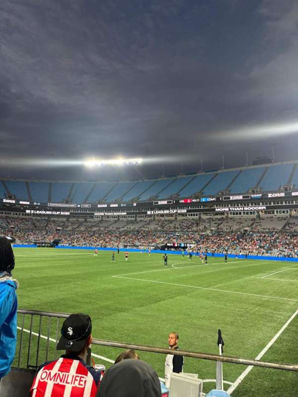 Bank of America Stadium, section: 126, row: 3, seat: 9