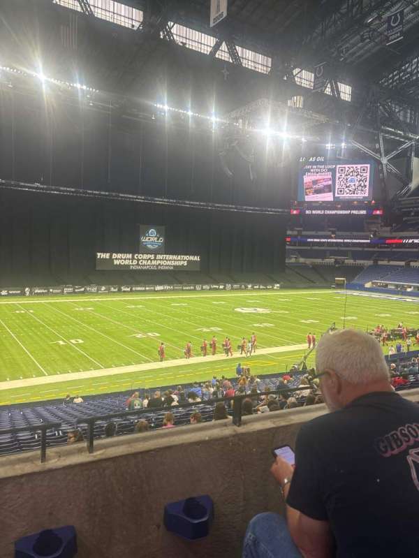 Lucas Oil Stadium, section: 244, row: 2, seat: 14