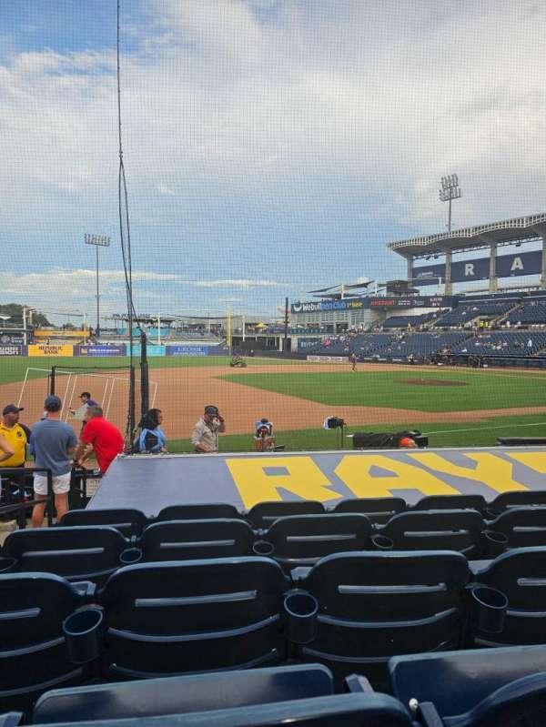 George M. Steinbrenner Field, section: 117, row: HH, seat: 19