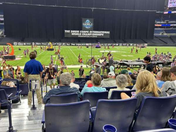 Lucas Oil Stadium, section: 141, row: 10, seat: 20