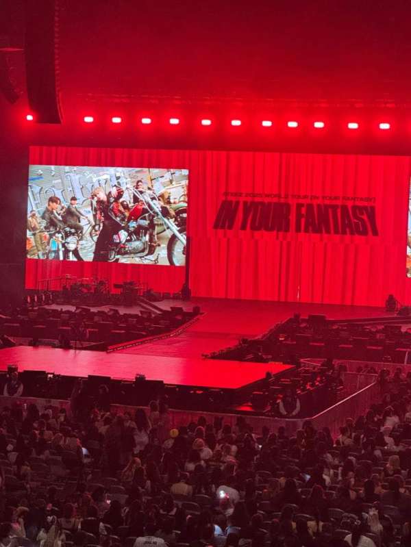 SAP Center, section: 106, row: 17, seat: 13