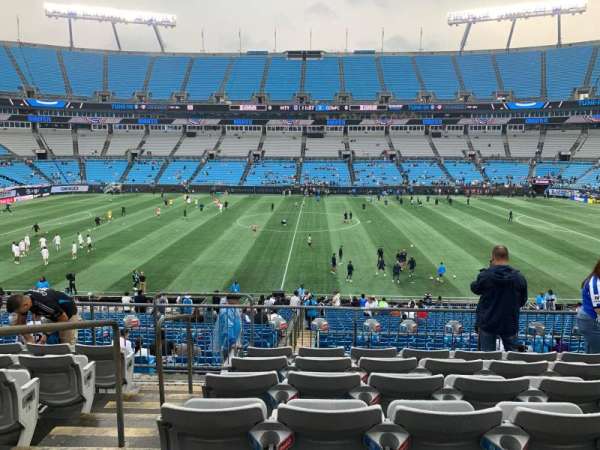 Bank of America Stadium, section: 315, row: 7, seat: 21