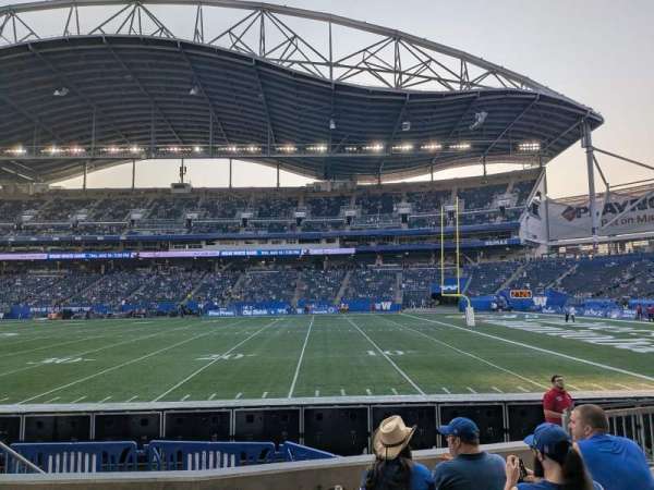 Princess Auto Stadium, section: 104, row: 5, seat: 5