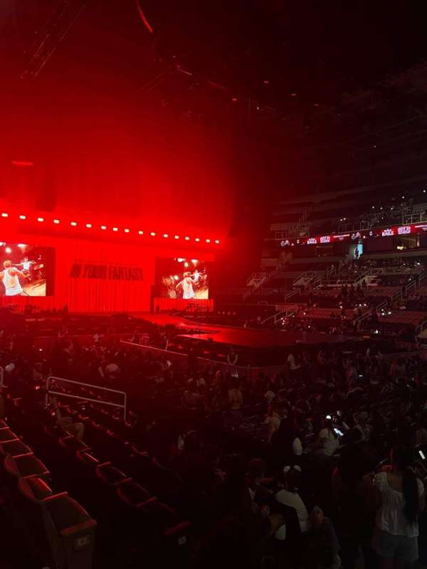 SAP Center, section: 114, row: 7, seat: 8