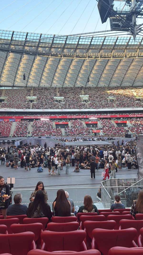 PGE Narodowy, section: V05, row: 8, seat: 212