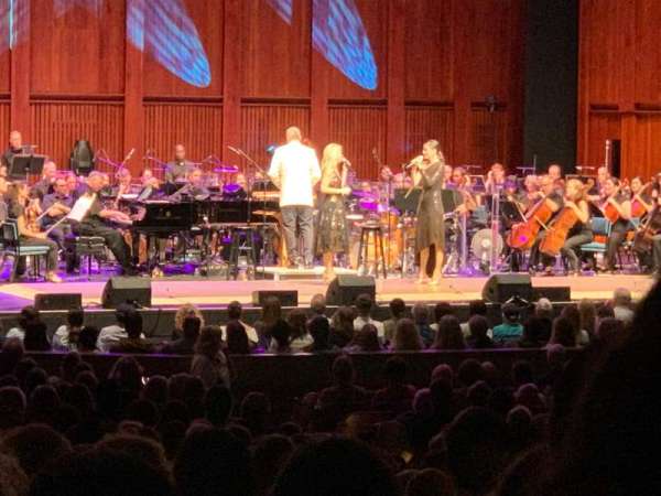 Filene Center, section: Prime Rear Orchestra L, row: FF, seat: 11
