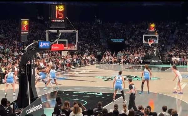 Barclays Center, section: 15, row: 9, seat: 8