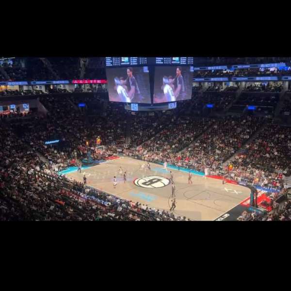 Barclays Center, section: 204, row: 1