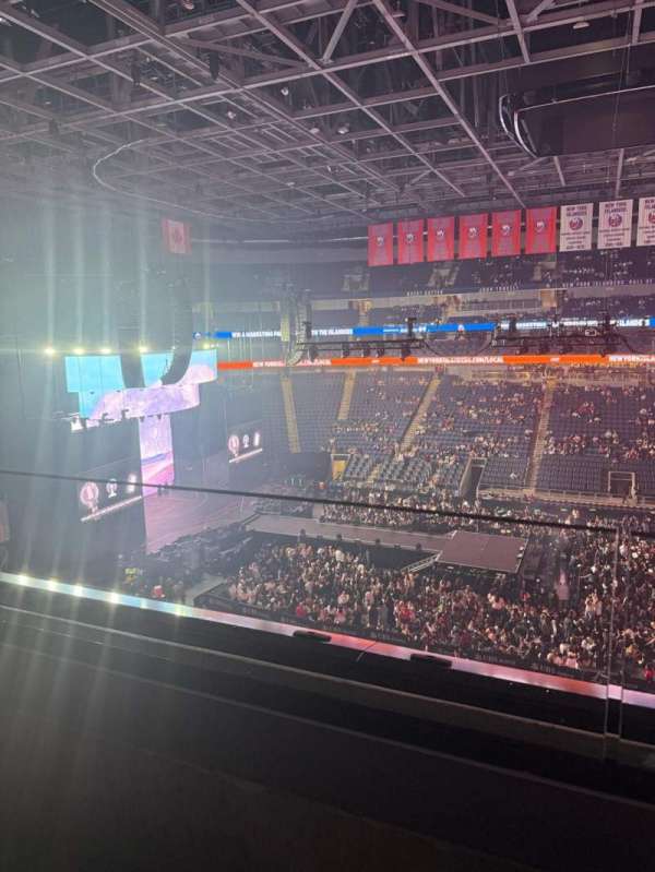 UBS Arena, section: 221, row: 1, seat: 13
