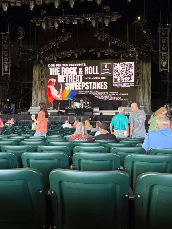 Freedom Mortgage Pavilion, section: 102, row: K, seat: 7