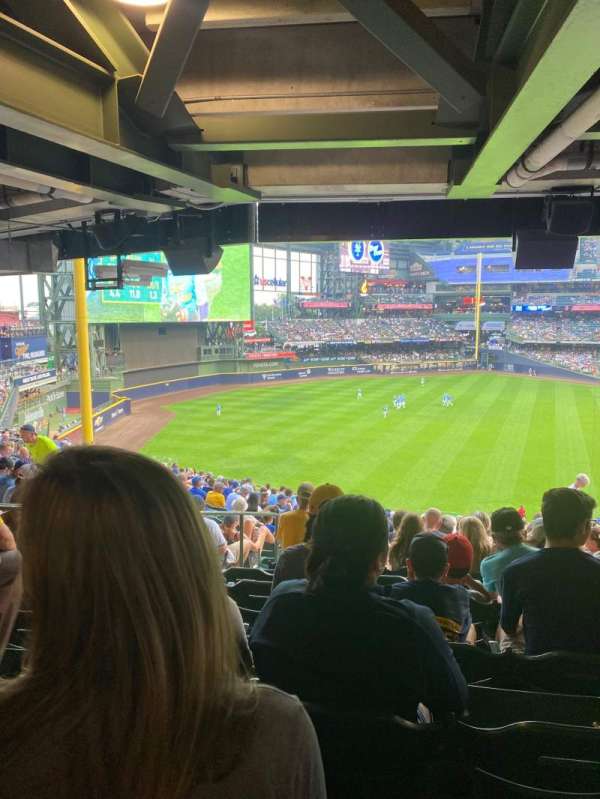 American Family Field, section: 231, row: 21, seat: 21