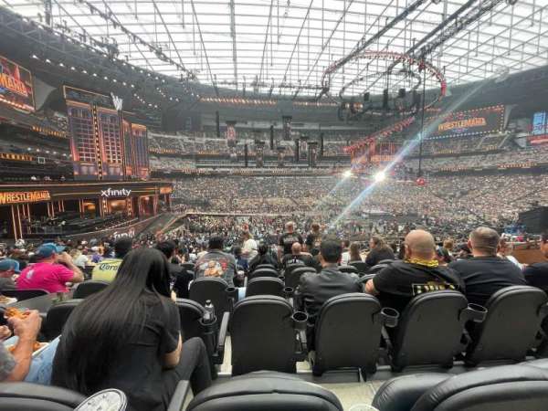 Allegiant Stadium, section: C115, row: 25, seat: 11