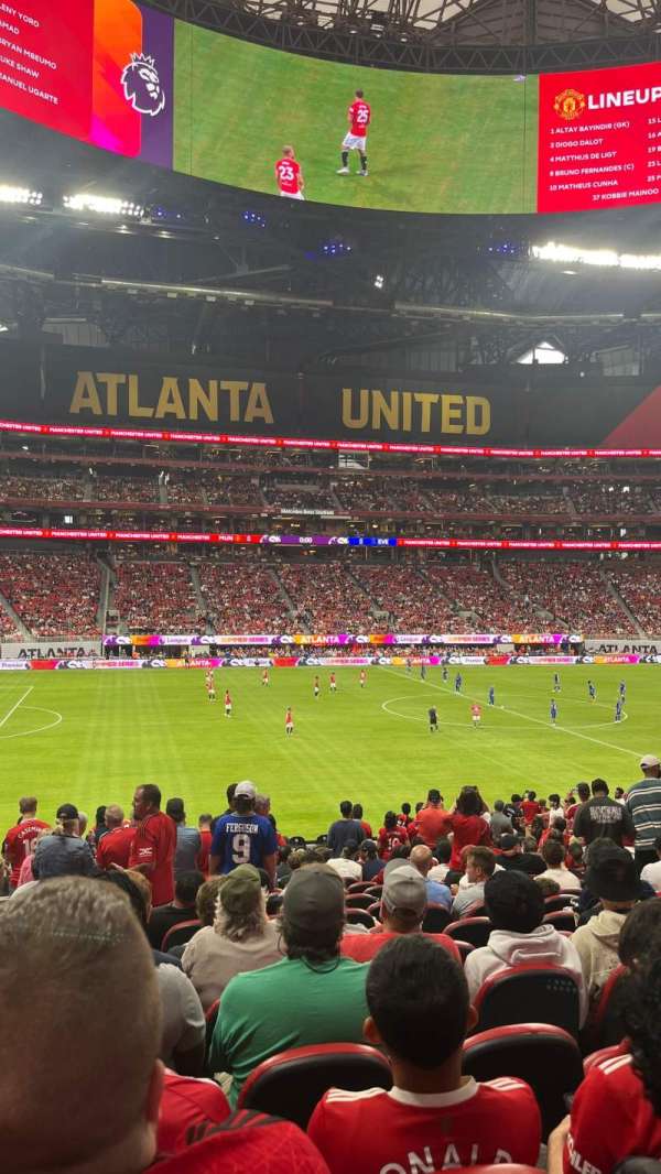 Mercedes-Benz Stadium, section: C130, row: 23, seat: 19