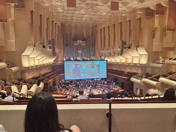 Davies Symphony Hall, section: 1st Tier F, row: B, seat: 11