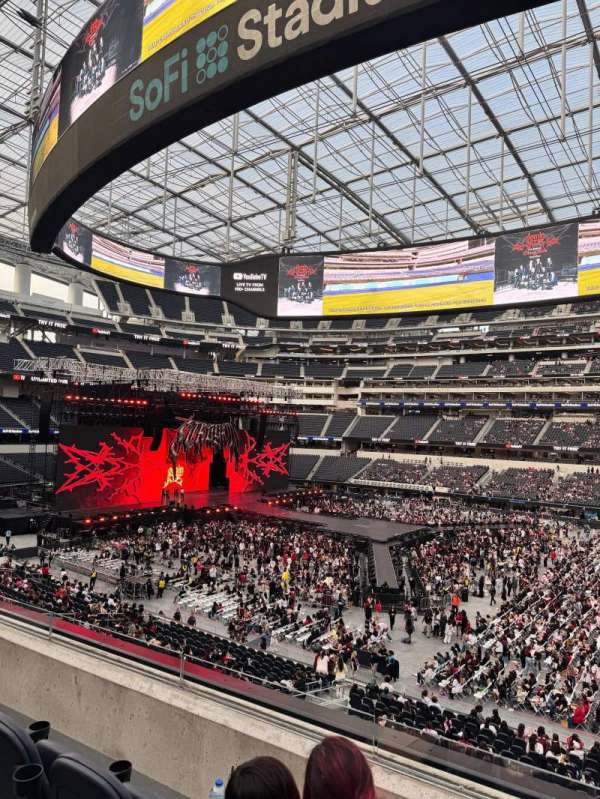 SoFi Stadium, section: C221, row: 3, seat: 11