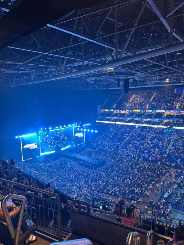 The O2, London, section: 406, row: K, seat: 589